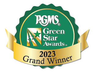 logo of the Progressive Grounds Management Society Award