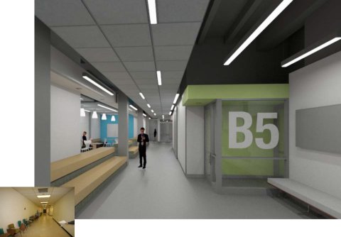 Boggs 2016 Renovations - Lobby Boggs 2016 Renovations - Lobby